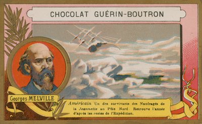 George Melville, Amerikan deniz subayı ve Kuzey Kutbu kaşifi by French School