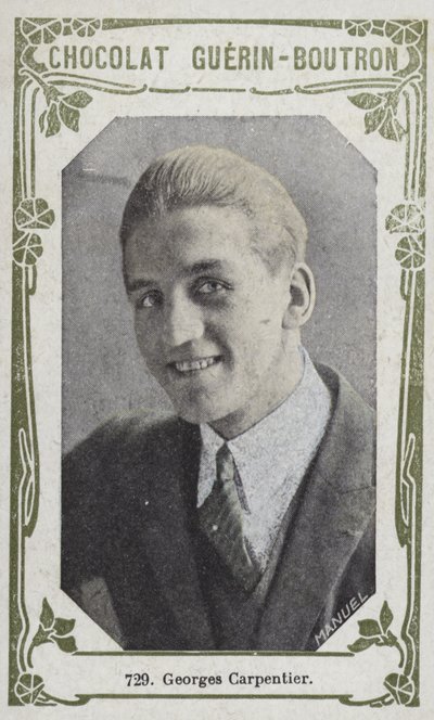 Georges Carpentier (renkli fotoğraf) by French School