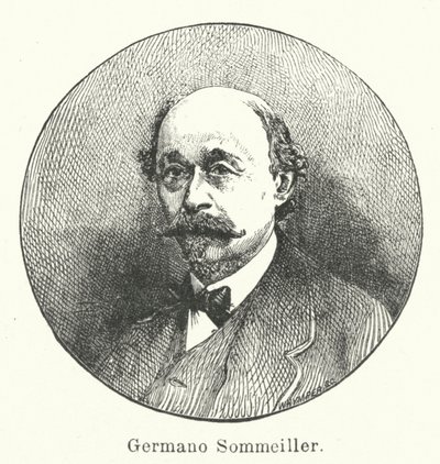 Germano Sommeiller (gravür) by French School