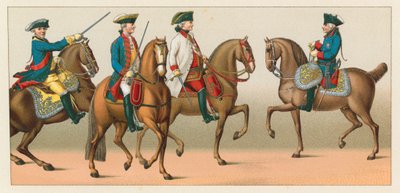 Almanya XVIII.Yüzyıl Kostümü by French School