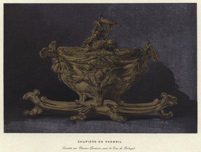 Yaldızlı çorba kasesi by French School