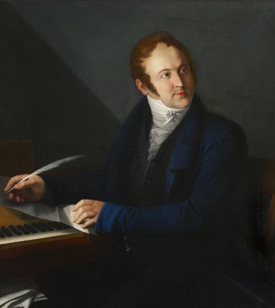 Gioacchino Antonio Rossini, 1824 dolayları by French School