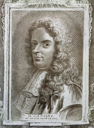 Giovanni Domenico Cassini (1625-1712), Alexandre Saverien (1720-1805) tarafından Histoire des Mathematiciens