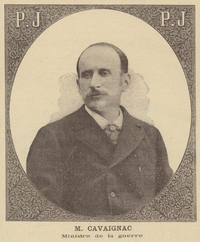Godefroy Cavaignac, Fransa Savaş Bakanı by French School