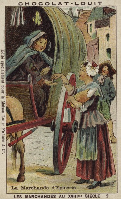 Bakkal, 18. Yüzyıl by French School