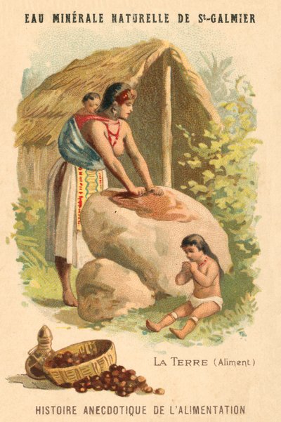 Yer fıstığı (chromolitho) by French School