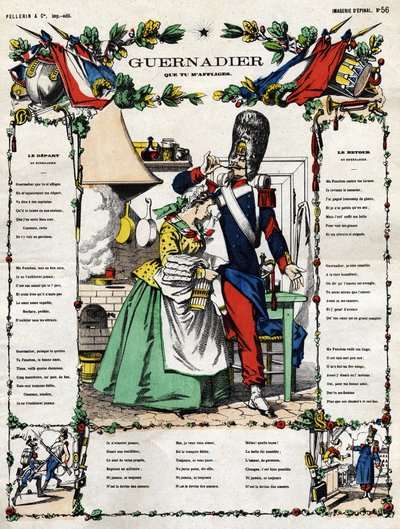 Beni üzdüğün Guernadier. by French School