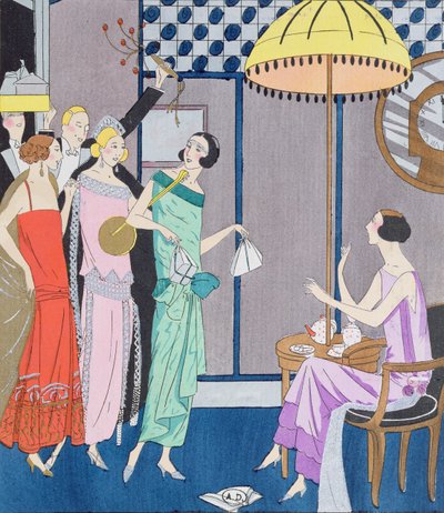 Yılbaşı için gelen konuklar, Art, Gout, Beaute, 1923