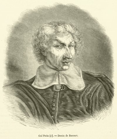 Gui Patin (engraving) by French School