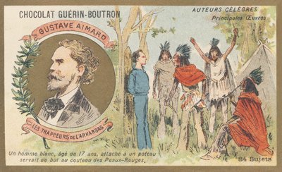 Gustave Aimard (1818-1883), Fransız yazar, “Les trappers de l