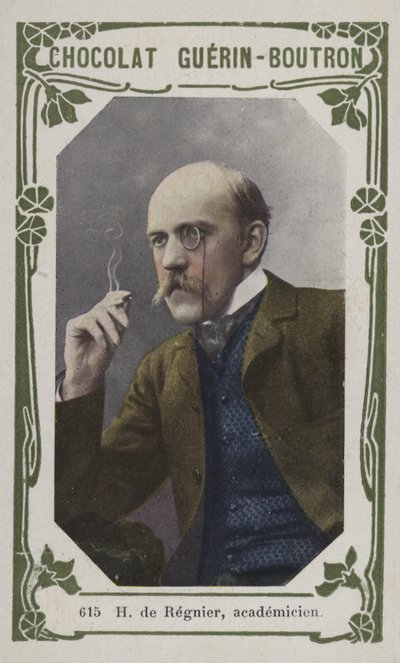 H de Regnier, akademisyen (renkli fotoğraf) by French School
