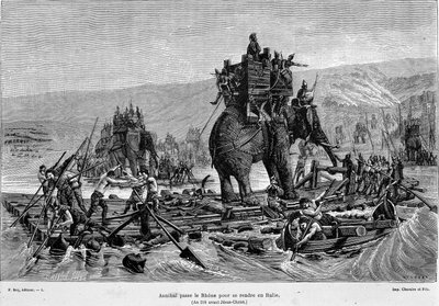 Hannibal, Rhone