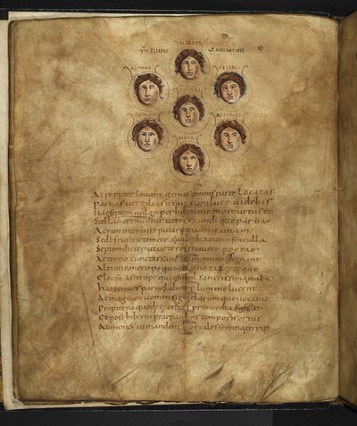 Harley 647, f.4v Marcus Tullius Cicero (parşömen) tarafından 