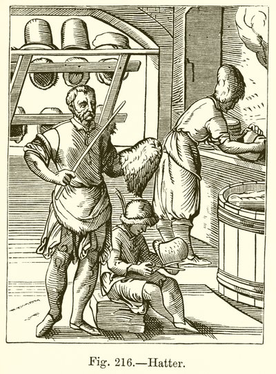 Şapkacı by French School