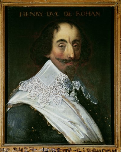 Henri (1579-1638) Rohan Dükü, 1617-38 by French School