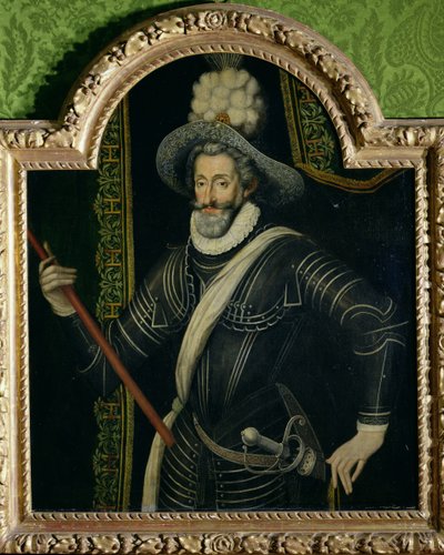 Henri IV (1553-1610) Fransa Kralı ve Navarre, c.1595 by French School
