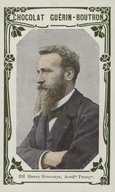 Henry Houssaye, Academie Française (renkli fotoğraf) by French School