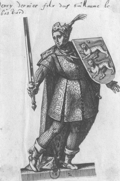 Henry I (1068-1135) İngiltere Kralı by French School