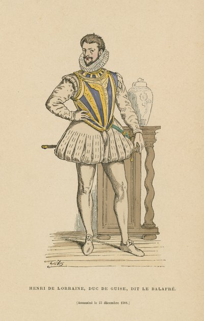 Henry I, Guise Dükü by French School