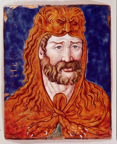 Herkül (emaye) by French School