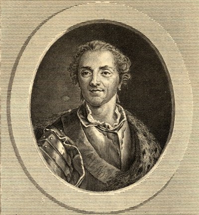 Hermann Maurice (1696-1750) Saksonya Kontu by French School