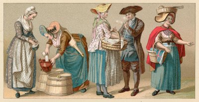 Hollanda Kostüm by French School