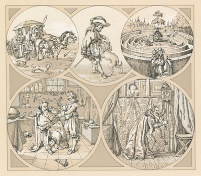 Hollanda XVII. Yüzyıl Kostümü by French School