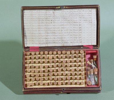 Homeopatik ilaç çantası, 19. yüzyılın 2. yarısı by French School