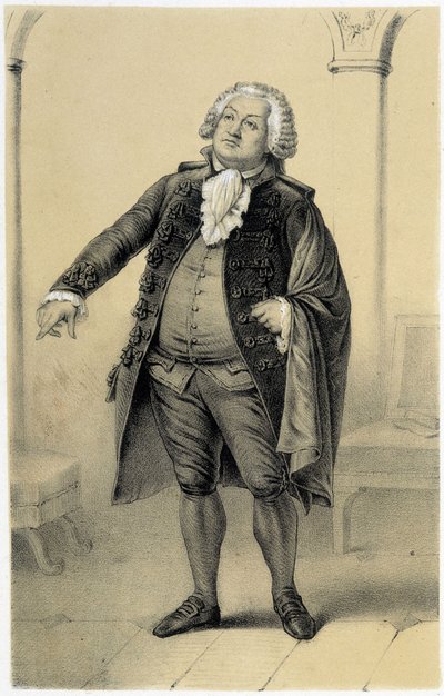 Honore Gabriel (Honore-Gabriel) Riqueti, Mirabeau Kontu (1749-1791) - Albert Maurin