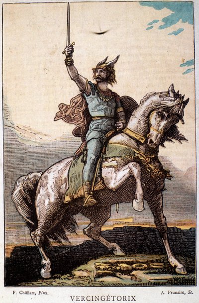 Atlı Vercingetorix by French School
