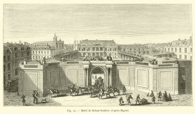 Hotel de Rohan-Soubise; Rigaud