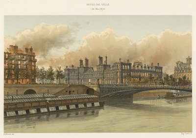 Belediye Binası, 24 Mayıs 1871 by French School
