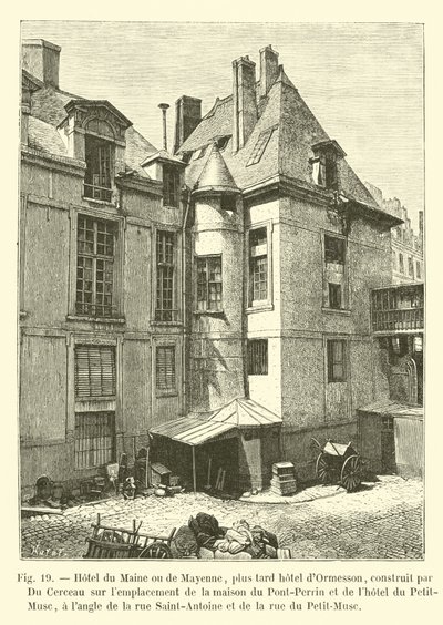 Hotel du Maine veya Mayenne, daha sonra Hotel d