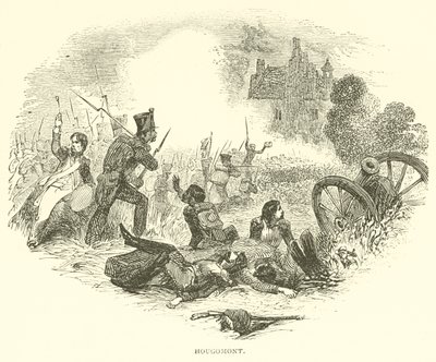 Hougomont (gravür) by French School