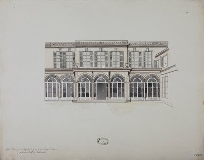 Hôtel de Maurepas, 7 Rue de la Chaise, Paris, 1900-20 dolayları by French School