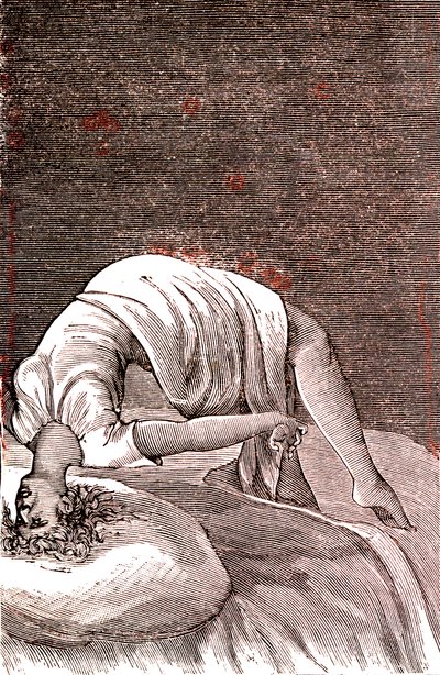 Yoğun kaygıdan kaynaklanan histeri, zihinsel ve sinirsel bozukluk. 1887 (gravür) by French School