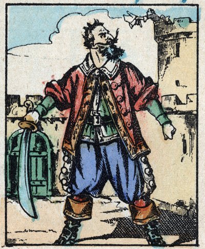 “Mavi Sakal” için İllüstrasyon by French School