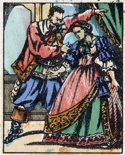 “Mavi Sakal” için İllüstrasyon by French School