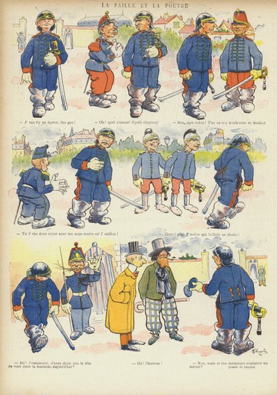 Le Rire (renkli taş) için çizim by French School