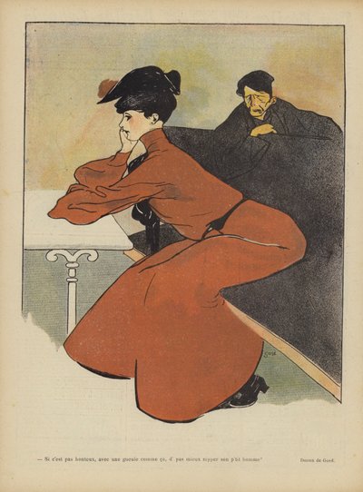 Le Rire (renkli taş) için çizim by French School