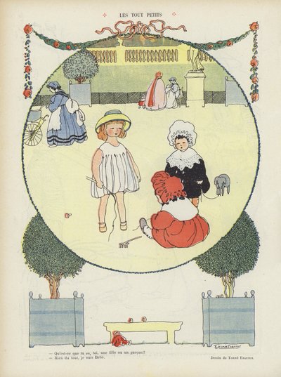 Le Rire (renkli taş) için çizim by French School