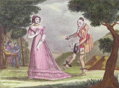 Riquet a la Houppe için çizim, Charles Perrault