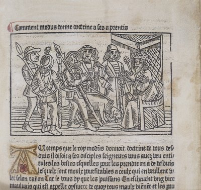 Le Livre du Roy Modus et de la Reine Racio
