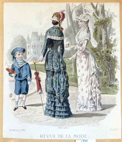 Bir Parkta, Revue de la Mode