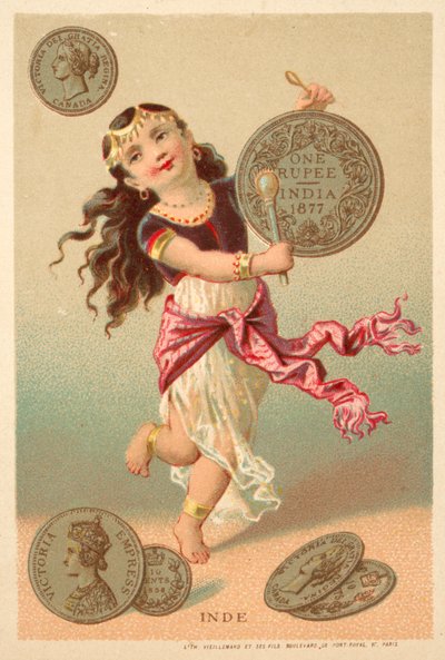 Hindistan (kromolito) by French School