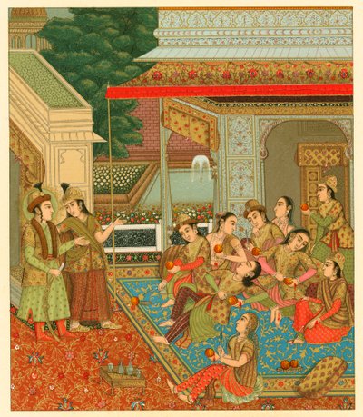 Hindistan kostümü by French School