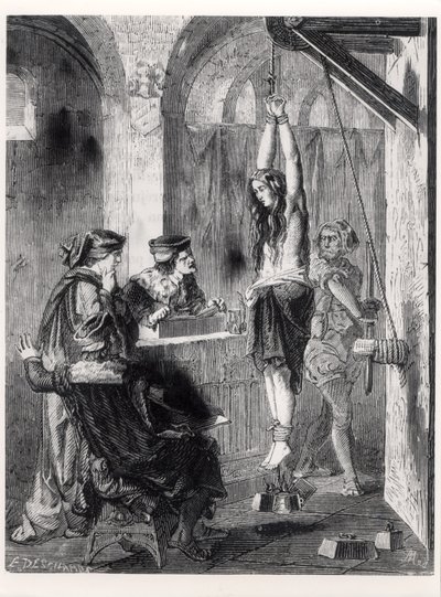 Bir cadının engizisyonu by French School