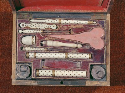 Aşılar için alet çantası, c.1820 by French School