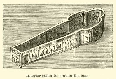 Davayı içerecek iç tabut (gravür) by French School