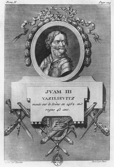 Büyük İvan III (gravür) by French School